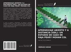 Capa do livro de APRENDIZAJE ABIERTO Y A DISTANCIA (ODL): UN ESTUDIO DE CASO DE RAJA PEARY MOHAN COL 