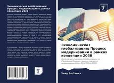 Capa do livro de Экономическая глобализация: Процесс модернизации в рамках концепции 2030 