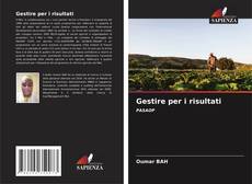 Couverture de Gestire per i risultati