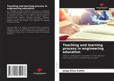 Portada del libro de Teaching and learning process in engineering education