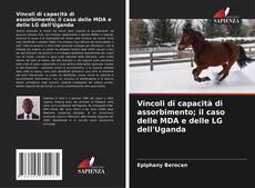 Portada del libro de Vincoli di capacità di assorbimento; il caso delle MDA e delle LG dell'Uganda