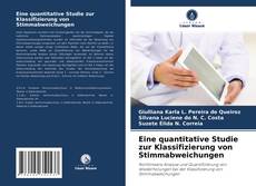 Eine quantitative Studie zur Klassifizierung von Stimmabweichungen的封面