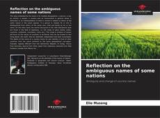Portada del libro de Reflection on the ambiguous names of some nations