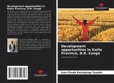 Bookcover of Development opportunities in Kwilu Province, D.R. Congo