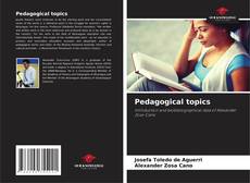 Bookcover of Pedagogical topics