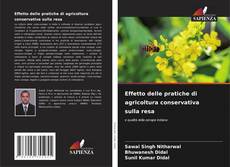Copertina di Effetto delle pratiche di agricoltura conservativa sulla resa