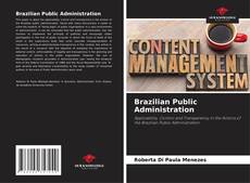 Bookcover of Brazilian Public Administration