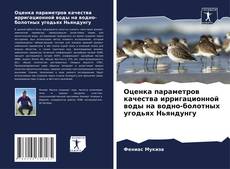 Bookcover of Оценка параметров качества ирригационной воды на водно-болотных угодьях Ньяндунгу