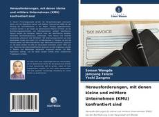 Bookcover of Herausforderungen, mit denen kleine und mittlere Unternehmen (KMU) konfrontiert sind