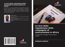 Обложка Le leve della reputazione delle compagnie di assicurazione in Africa