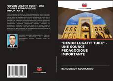 Copertina di "DEVON LUGATIT TURK" - UNE SOURCE PÉDAGOGIQUE IMPORTANTE