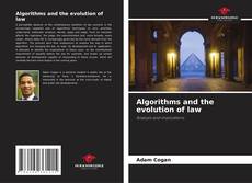 Couverture de Algorithms and the evolution of law