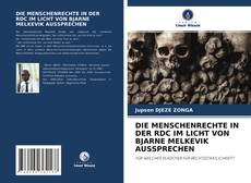 Bookcover of DIE MENSCHENRECHTE IN DER RDC IM LICHT VON BJARNE MELKEVIK AUSSPRECHEN
