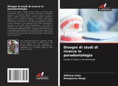 Обложка Disegni di studi di ricerca in parodontologia