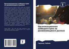 Capa do livro de Организационная амбидекстрия на развивающихся рынках 