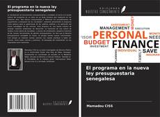 Couverture de El programa en la nueva ley presupuestaria senegalesa