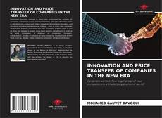 Portada del libro de INNOVATION AND PRICE TRANSFER OF COMPANIES IN THE NEW ERA
