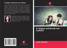 Bookcover of A língua universal em Leibniz