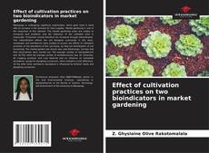 Portada del libro de Effect of cultivation practices on two bioindicators in market gardening