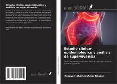 Capa do livro de Estudio clínico-epidemiológico y análisis de supervivencia 