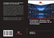 Buchcover von E-Contenu: Assurer une utilisation équitable de la technologie