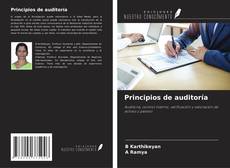 Capa do livro de Principios de auditoría 