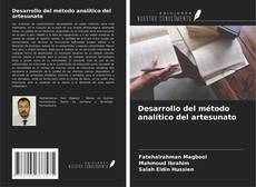 Capa do livro de Desarrollo del método analítico del artesunato 