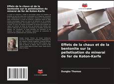 Couverture de Effets de la chaux et de la bentonite sur la pelletisation du minerai de fer de Koton-Karfe