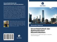 Portada del libro de Unverletzlichkeit der diplomatischen Räumlichkeiten: