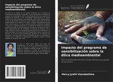 Capa do livro de Impacto del programa de sensibilización sobre la ética medioambiental 