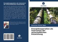 Buchcover von Energiekooperation als Instrument der wirtschaftlichen Entwicklung