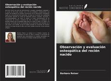 Обложка Observación y evaluación osteopática del recién nacido