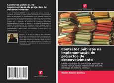 Buchcover von Contratos públicos na implementação de projectos de desenvolvimento