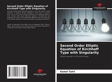 Capa do livro de Second Order Elliptic Equation of Kirchhoff Type with Singularity 