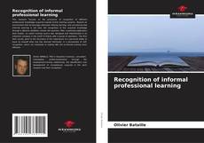 Couverture de Recognition of informal professional learning