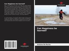 Couverture de Can Happiness be learned?
