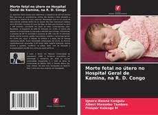 Capa do livro de Morte fetal no útero no Hospital Geral de Kamina, na R. D. Congo 