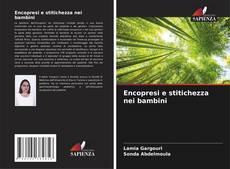 Bookcover of Encopresi e stitichezza nei bambini
