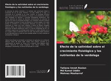 Bookcover of Efecto de la salinidad sobre el crecimiento fisiológico y los nutrientes de la verdolaga