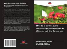 Обложка Effet de la salinité sur la croissance physiologique et les éléments nutritifs du pourpier