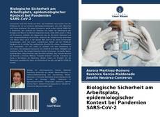 Portada del libro de Biologische Sicherheit am Arbeitsplatz, epidemiologischer Kontext bei Pandemien SARS-CoV-2