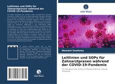 Leitlinien und SOPs für Zahnarztpraxen während der COVID-19-Pandemie kitap kapağı