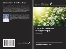 Capa do livro de Libro de texto de biotecnología 