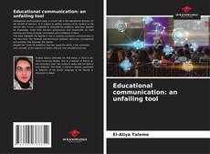 Couverture de Educational communication: an unfailing tool