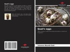 Couverture de Quail's eggs