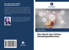 Portada del libro de Das Recht der Online-Handelsplattformen