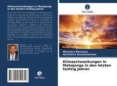 Portada del libro de Klimaschwankungen in Mahajanga in den letzten fünfzig Jahren
