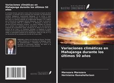 Buchcover von Variaciones climáticas en Mahajanga durante los últimos 50 años