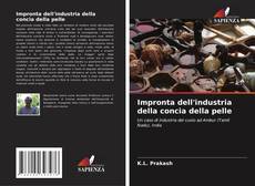 Capa do livro de Impronta dell'industria della concia della pelle 