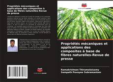 Buchcover von Propriétés mécaniques et applications des composites à base de fibres naturelles-Revue de presse
